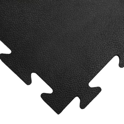 Premium Armor-Lock Interlocking Rubber Gym Tiles - 3/8" Thick, 20" x 20" - 16-Pack for Superior Floor Protection and Comfort