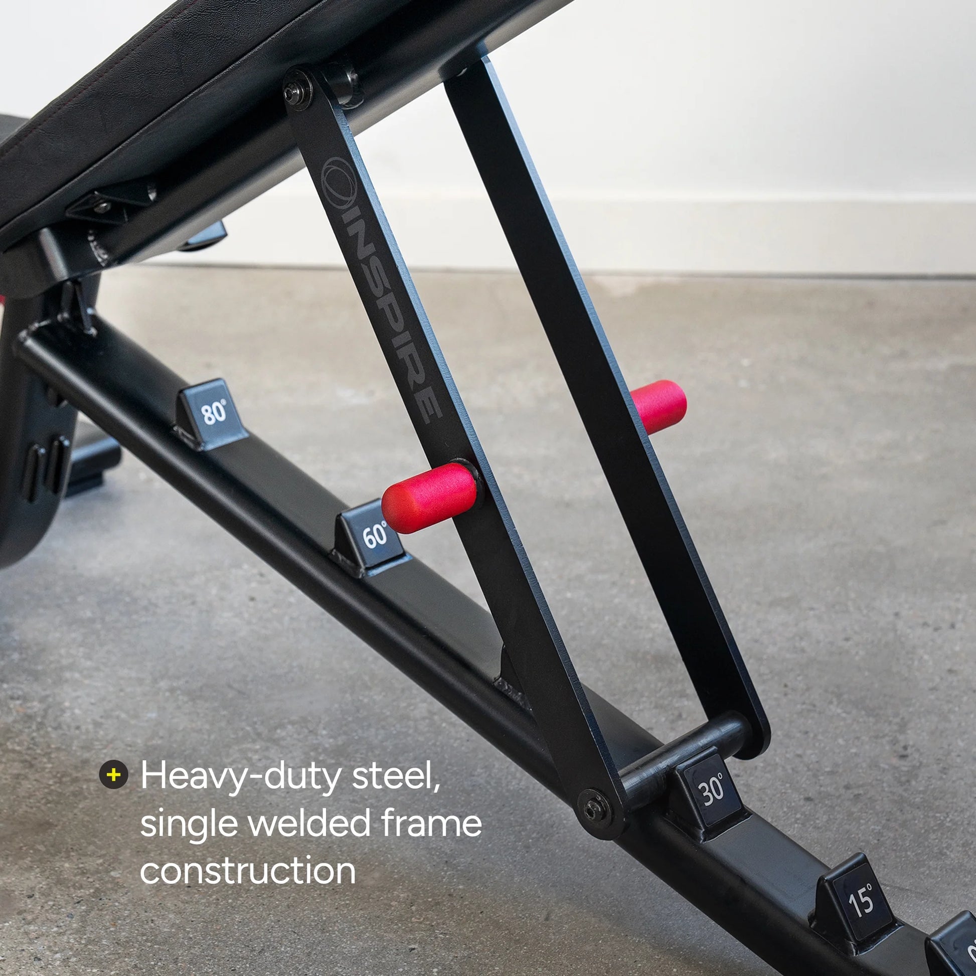 Adjustable Flat Incline Decline Workout Bench, Black