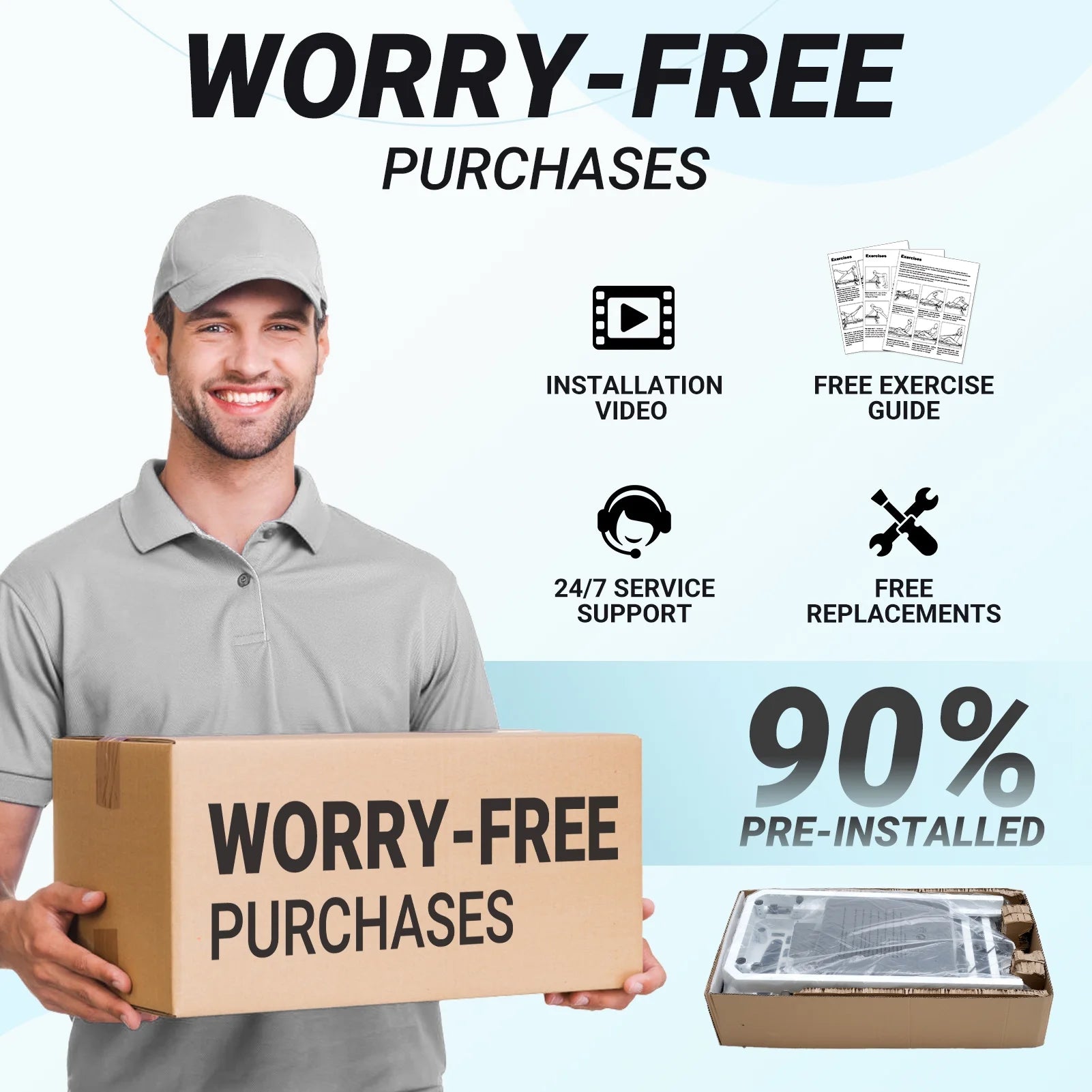 Foldable Pilates Equipment for Home Workouts. 