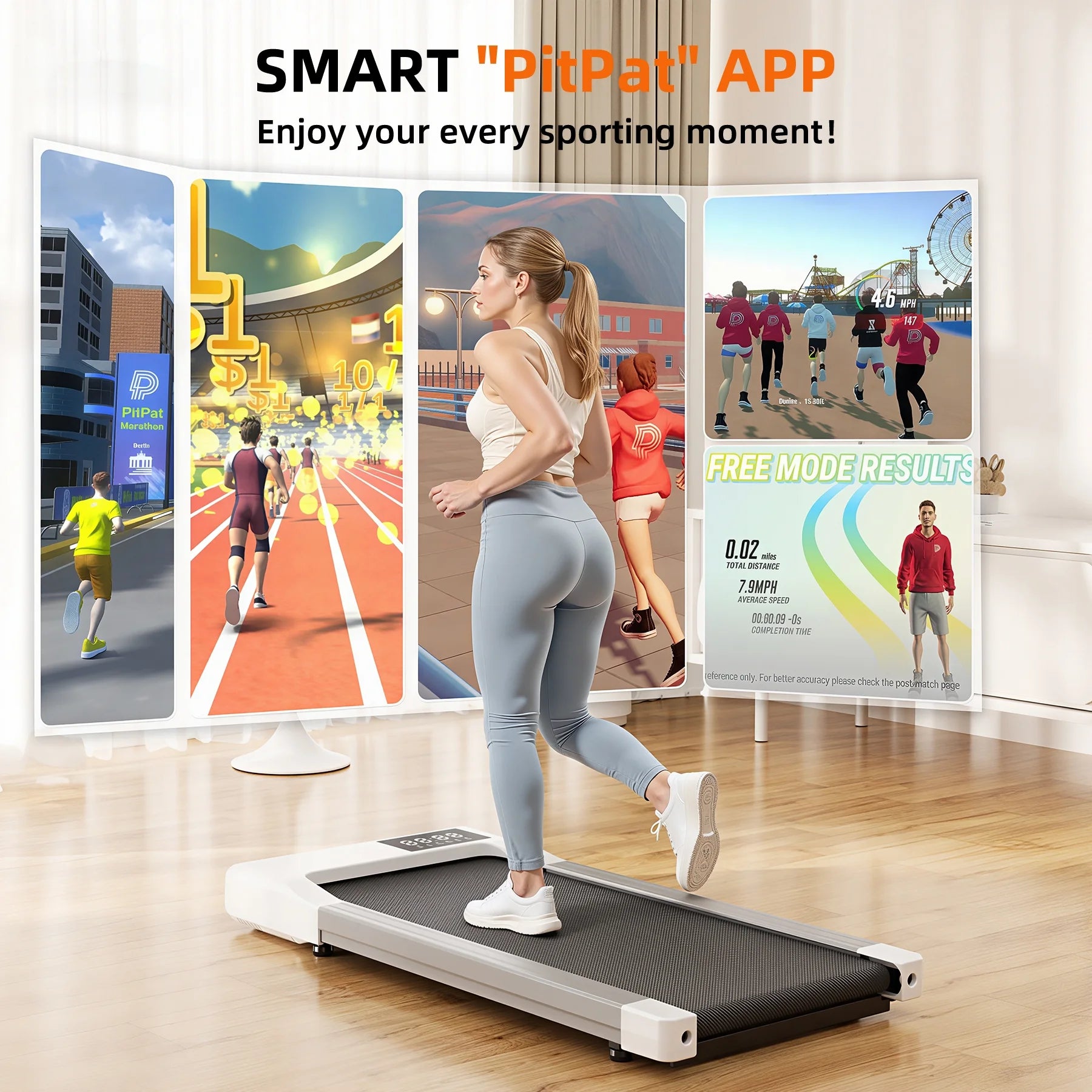  Remote Control Portable Walking Pad for at Home 