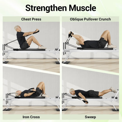 Foldable Pilates Equipment for Home Workouts. 