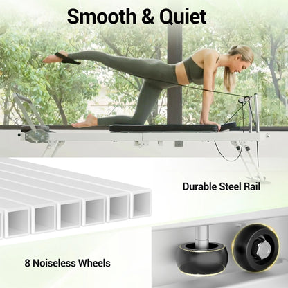 Foldable Pilates Equipment for Home Workouts. 